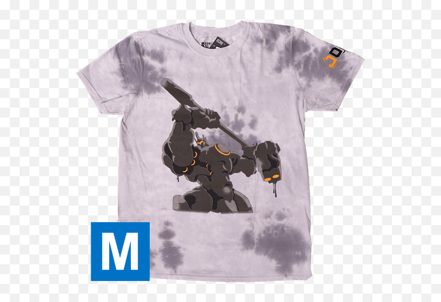 Overwatch Reinhardt Spray Decal Menu0027s T Shirt - Overwatch Png,Reinhardt Png