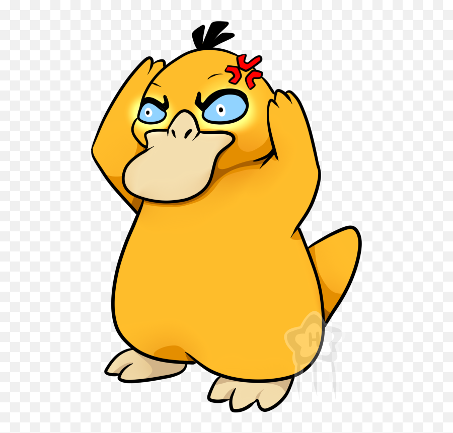 054 Psyduck Used Confusion And Water - Psyduck Png,Psyduck Png