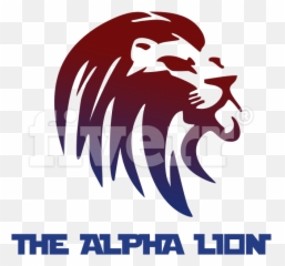 Logo Alpha Lion Full Size Png Download Seekpng - Graphic Design,Lion Png Logo