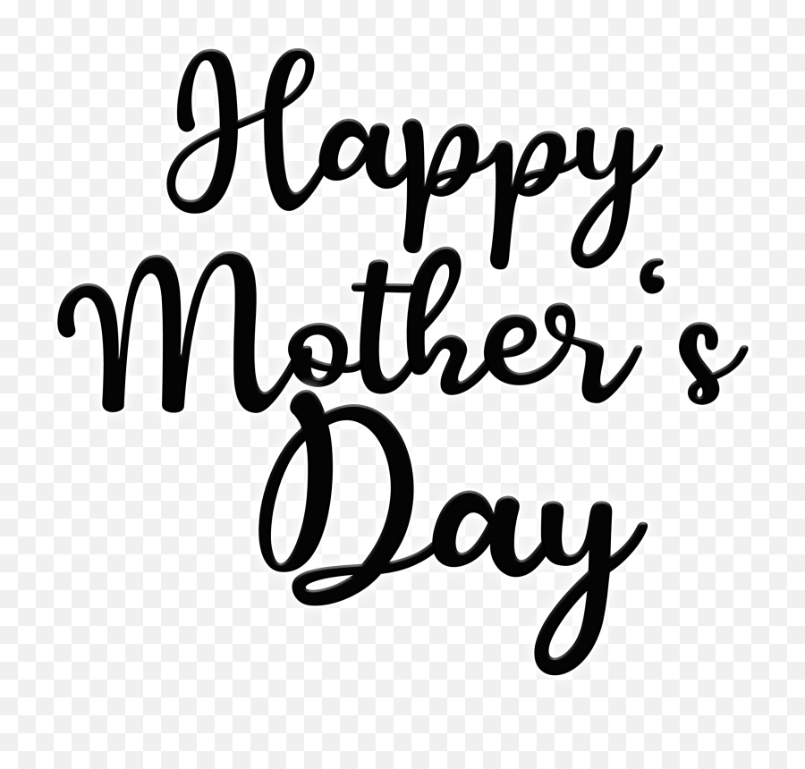 Happy Mothers Day Sticker By - Calligraphy Png,Happy Mothers Day  Transparent Background - free transparent png images 