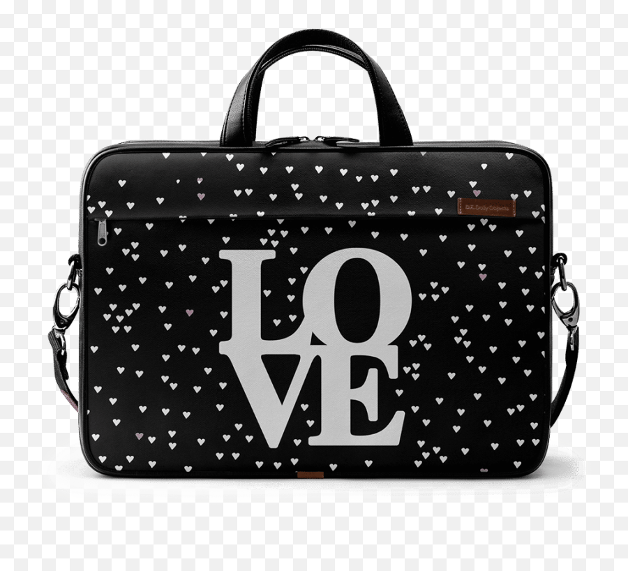Dailyobjects Love Hearts City Compact Messenger Bag For Up - Leather Duffle Bag Stripes Png,Macbook Hearts Png