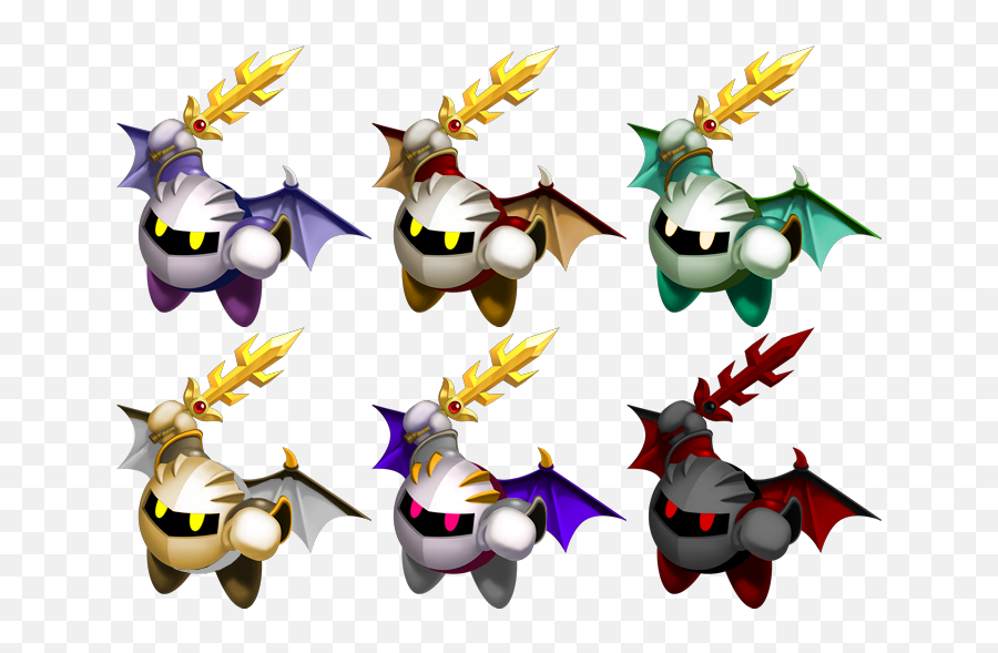 Download Metaknight Palette - Meta Knight Smash Colors Png Meta Knight Smash Bros Colors,Meta Knight Png