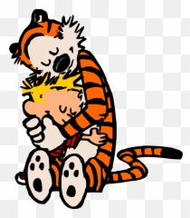 Calvin And Hobbes Png Transparent Image - Calvin And Hobbes Transparent,Calvin And Hobbes Png