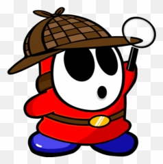 Shy Guy Mario Cartoon Clipart - Shy Guy Clip Art Png,Shy Guy Png