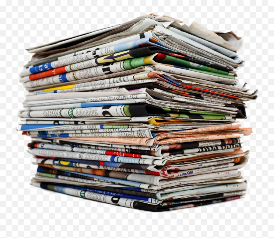 Stack Of Newspapers Png Image - Newspaper Recycling,Newspapers Png