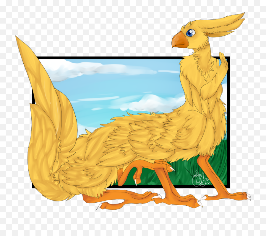 Cc - Fictional Character Png,Chocobo Png