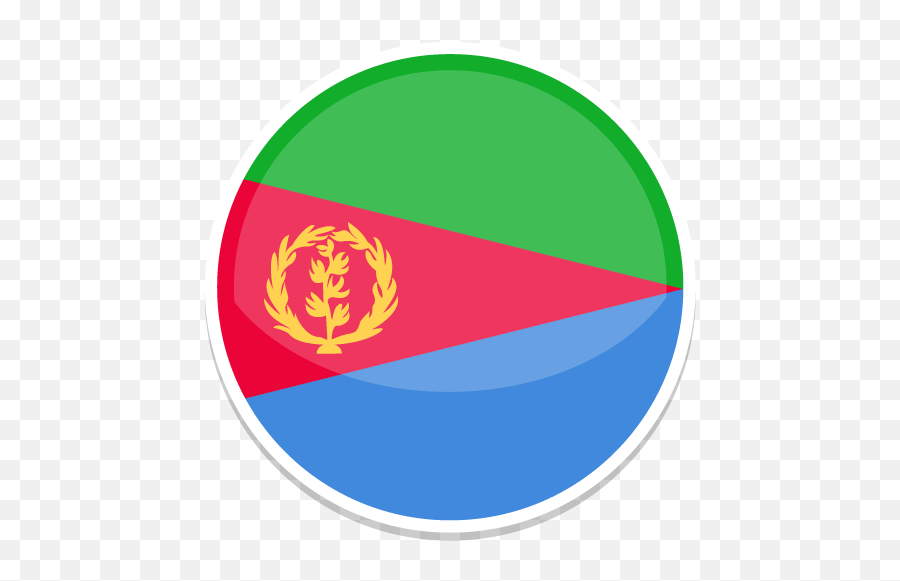 Eritrea Icon Myiconfinder - Eritrea Flag Icon Png,Dominican Flag Png