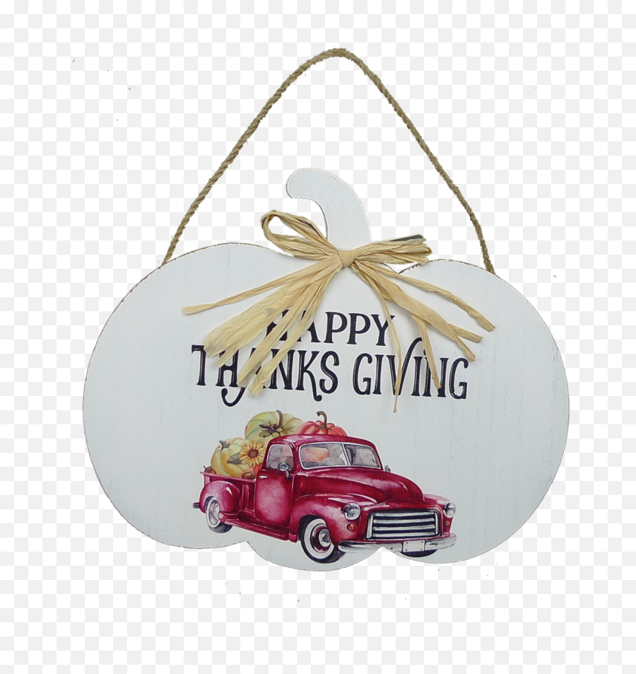 13 Happy Thanksgiving Red Truck Sign - Red Truck Thanksgiving Png,Red Truck Png