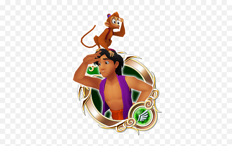 Aladdin Abu - Kingdom Hearts Mrs Potts Png,Aladdin Png