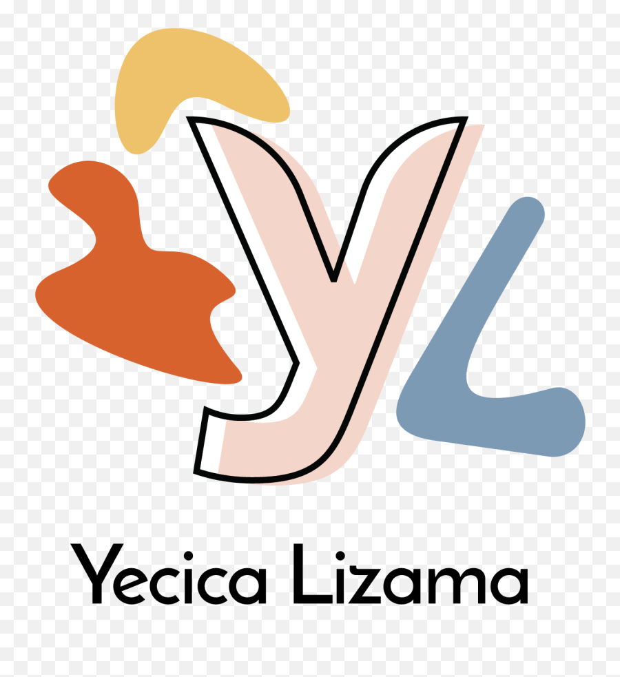 Logo With Abstract Shapes And Y Intial Bottom Says Yecica - Vertical Png,Abstract Shapes Png