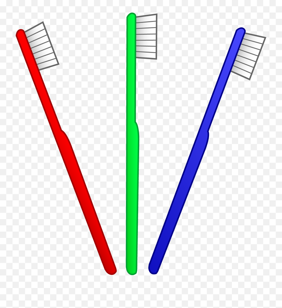 Green Clipart Toothbrush - Toothbrush Clipart Png,Toothbrush Transparent