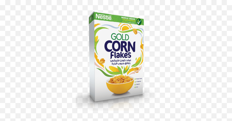 Gold Corn Flakes - Nestle Corn Flakes 375g Png,Gold Flakes Png