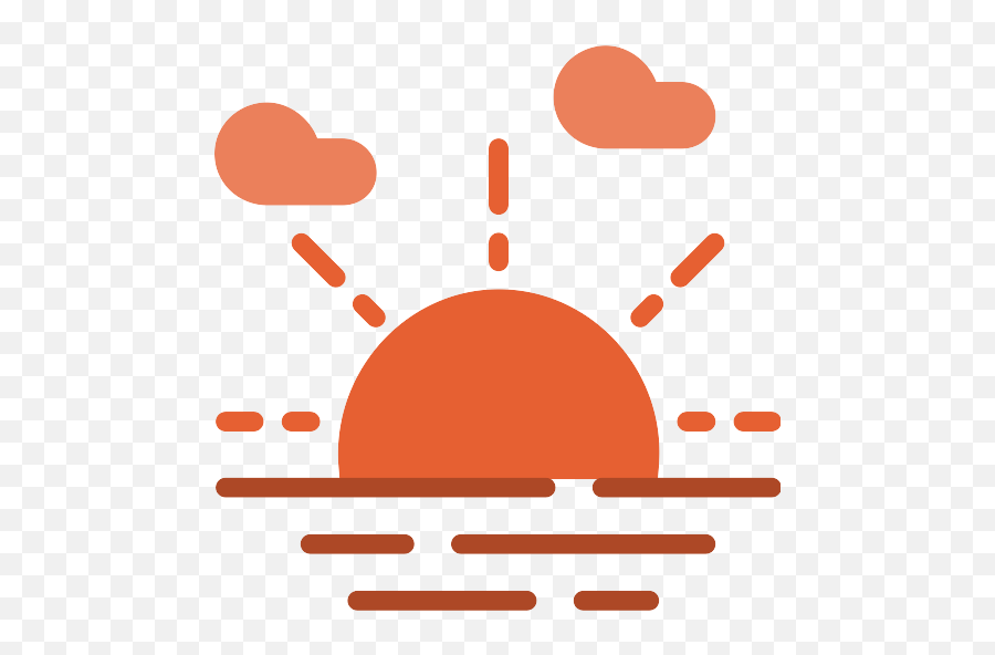 Sunset Vector Svg Icon - Dot Png,Sunset Png