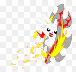 Free Hell Yeah Cliparts Download - Angel Bunny png
