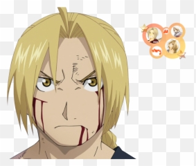Edward Elric Fullmetal Alchemist Brotherhood 10 Anime - Edward Elric Brotherhood Face Png,Edward Elric Png