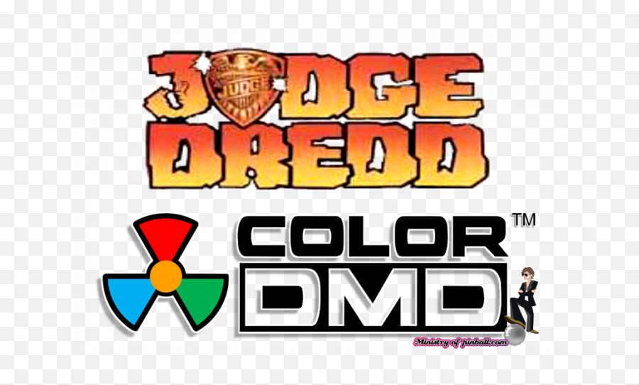 Judge Dredd Colordmd Ministry Of Pinball - Judge Dredd Png,Judge Dredd Logo