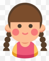 Cartoon Child Girl Kid Sister - Sister Cartoon Png,Png Animation
