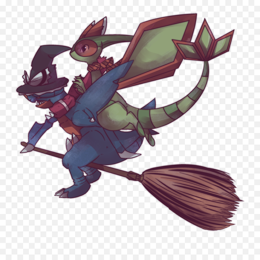 Download Hd Pokémon X And Y Fictional Character Cartoon - Flygon And Garchomp Png,Flygon Png