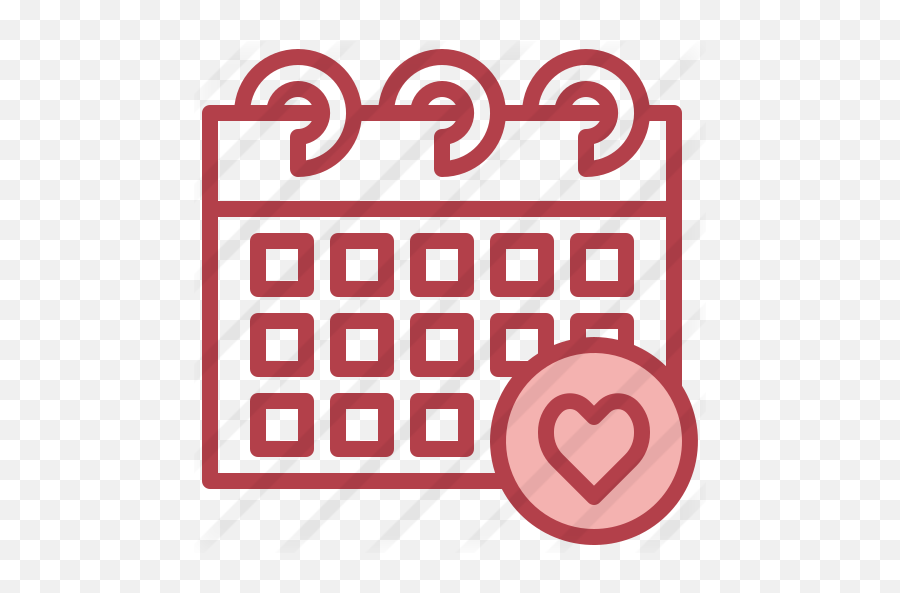 Calendar Png Pink Icon