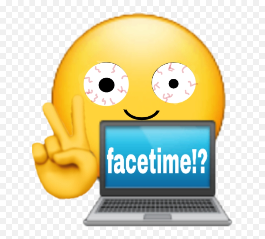 Emoji Handmade Facetime Sticker By Fun - Happy Png,Factime Icon