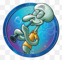 Spongebob Squarepants Series Encyclopedia Spongebobia - Skalmar Spongebob Png,Squidward Icon