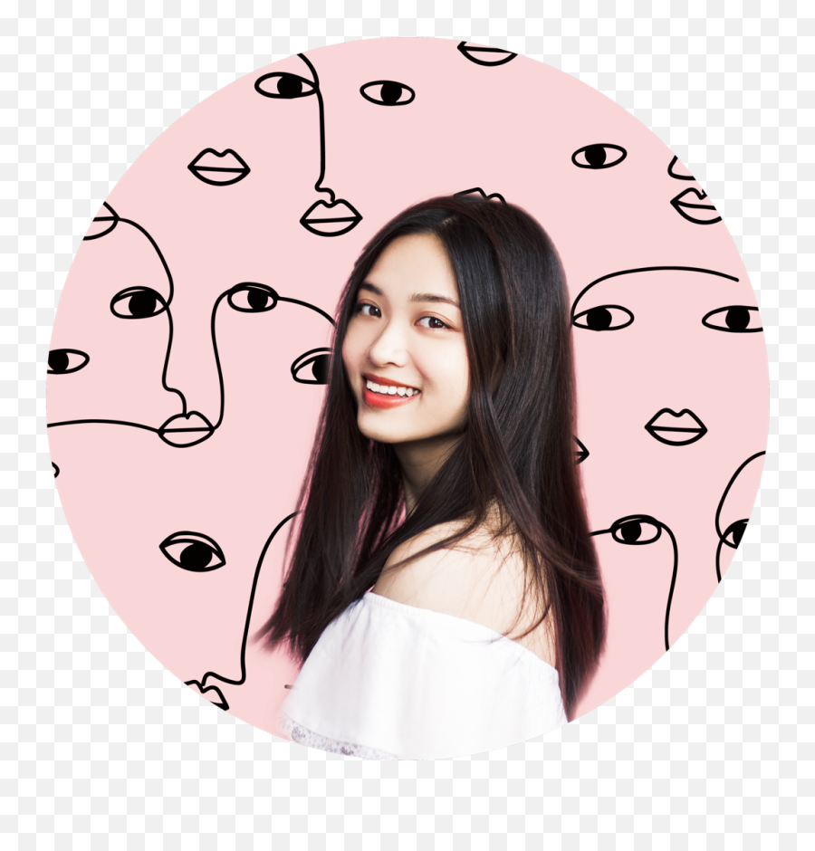 2021 Profile Picture Sizes Cheat Sheet - Asian Girl Stock Png,Facebook User Icon