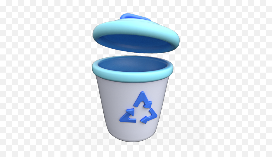 Trash Bin Icon - Download In Glyph Style Cup Png,Trash Icon Png Transparent Background