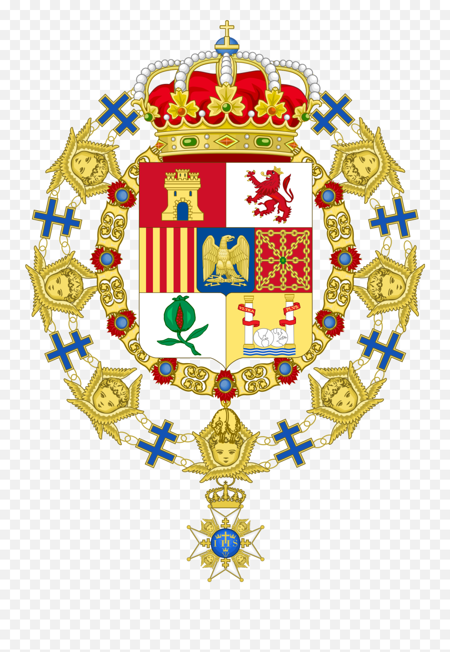 Filecoat Of Arms Joseph I Spain Order The - Coat Of Arms Margrethe Ii Of Denmark Png,Joseph Icon