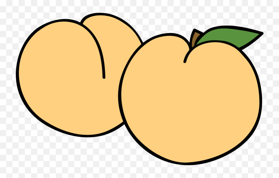 Peaches 2 - Openclipart Peaches Clipart Png,Peach Icon Png