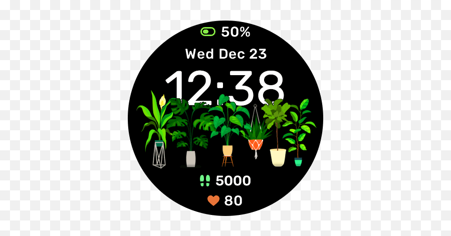 Sprout Garmin Connect Iq - Garmin Plant Watch Face Png,Seedling Icon