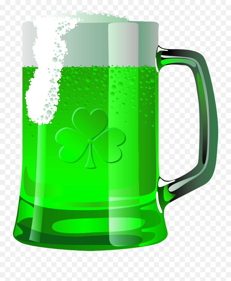 Green Beer Png Free - St Day Beer Clip Art,Beer Clipart Png