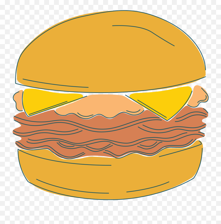 Menu Tiki Chick In Manhattan Ny - Hamburger Bun Png,Burger Vector Icon