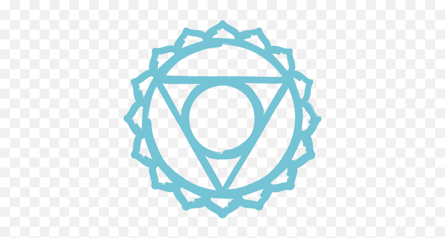 Crystals By Chakra - The Crystal Council Throat Chakra Symbol Png,Crystal Icon Sets