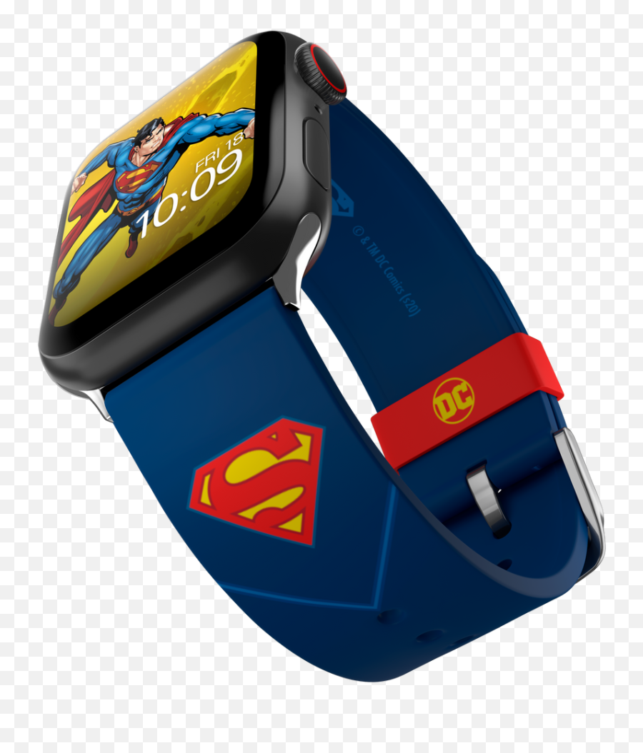 Dc Comics - Superman Tactical Smartwatch Band Mandalorian Apple Watch Band Png,Icon For My Man Superman