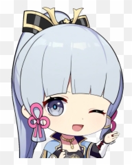 Ae Entropy - Ayaka Stickers Genshin png
