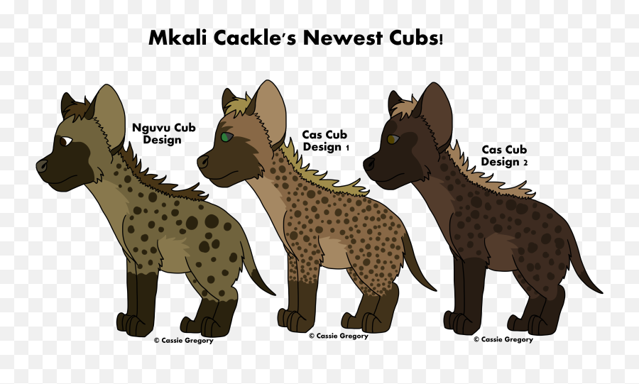 Download Mkali Cackle Cubs - Spotted Hyena Png,Hyena Png