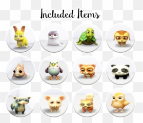 Miguel Creations Ts4 Plush Pets - Sims Cc png