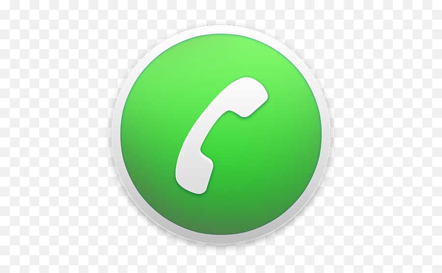 Phone Icon Logo - Telephone Icon Mac Os Png,Phone Logo Png