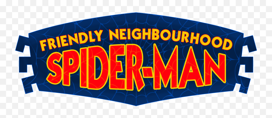 Friendly Neighborhood Spider - Man Marvel Fanon Fandom Friendly Neighborhood Spider Man Font Png,Spider Logos