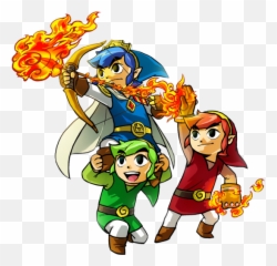 Tri Force Png - Render The Legend Of Zelda Zelda Legend Of Zelda Four Swords,Triforce Transparent Background