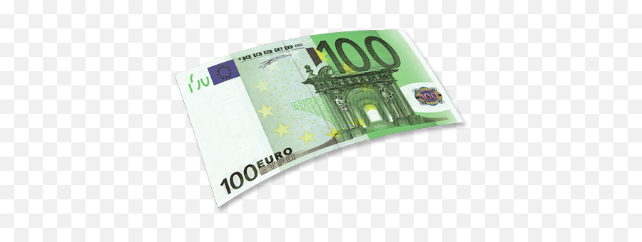 Download 100 Euro Bill Png Clipart - European Union 100 Euro,100 Dollar Bill Png