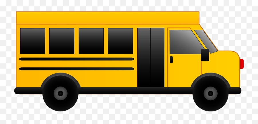 Driver Clipart Yellow School Bus - Bus Png Clipart Transparent,School Bus Transparent Background