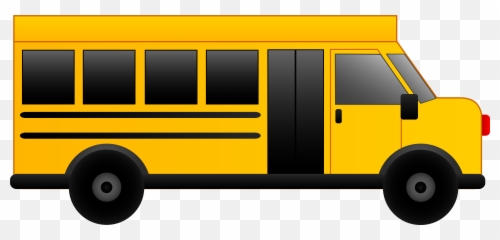 Driver Clipart Yellow School Bus - Png Transparent