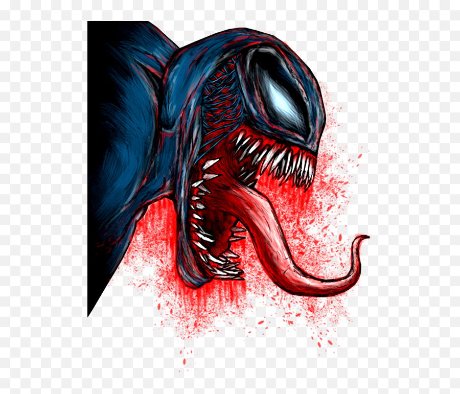 Venom Beach Towel - Illustration Png,Venom Transparent