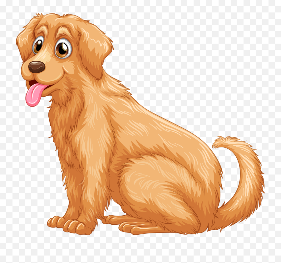 Golden Retriver Clipart Royalty Free - Golden Retriever Clipart Png,Golden Retriever Transparent Background