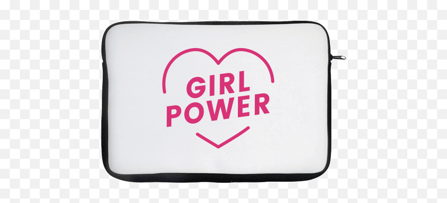 Laptop Cover 15 With Printing Girl Power - Heart Png,Girl Power Png