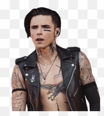 Download Andy Andybiersack Andysixx - Leather Jacket Png,Andy Biersack Png