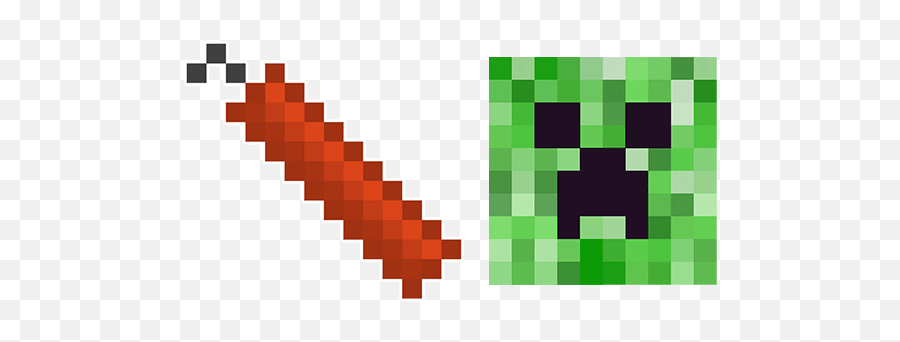 Minecraft Stick Of Tnt And Creeper - Creeper Face Png,Minecraft Tnt Png