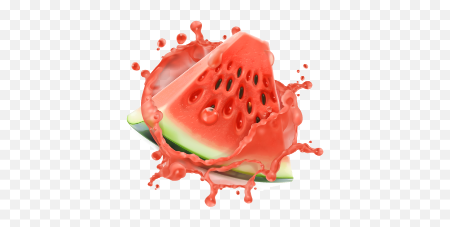 Watermelon Juice Splash Png - Bazooka Sour Straws Ice Salt Nic,Juice Splash Png