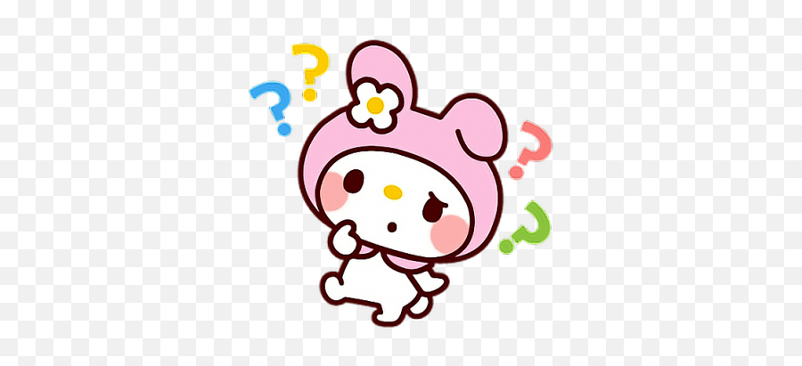 Confused - Confused Sticker Cute Png,Confused Png